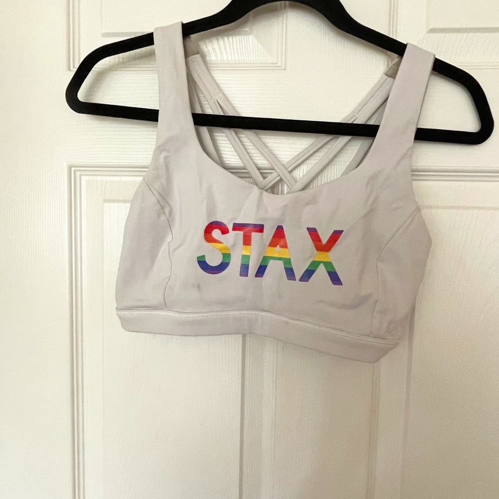 STAX Logo Lululemon Energy Bra